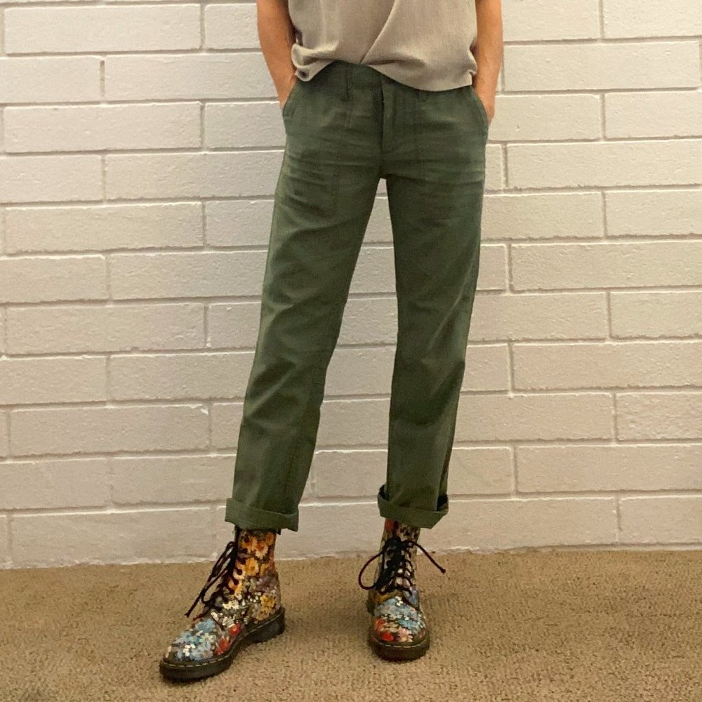 AG Army Green Trousers